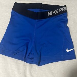 Size small NIKE pro shorts